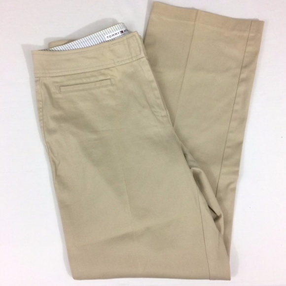 Tommy Hilfiger Y2K Khaki Stretch Casual Pants - Picture 7 of 7